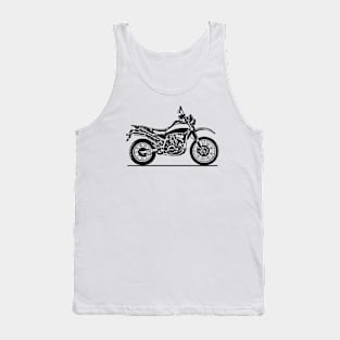 XLV750R Motorcycle Sketch Art Tank Top